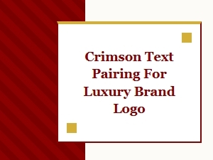Elegant Crimson Typefaces for Exclusive Branding